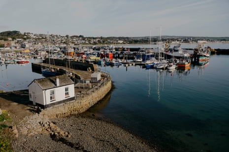 The harbour at Newlyn, Cornwall
