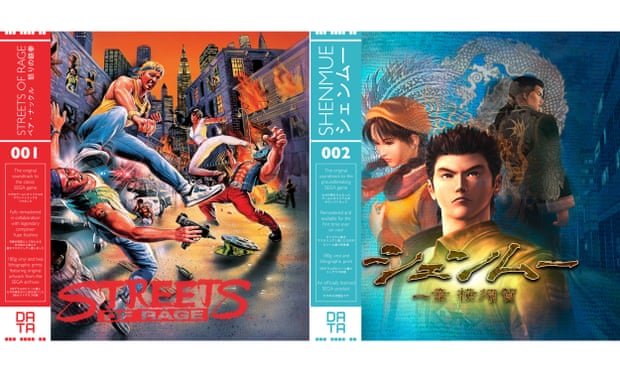 Press play … LP covers for Streets of Rage and Shenmue soundtracks.