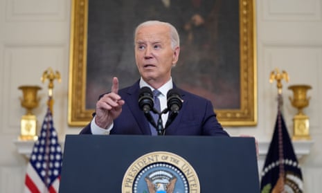 'No one is above the law,' Biden says of Trump guilty verdict – video