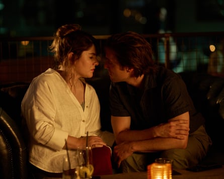 Ruth Madeley with Jack Farthing as Frasier Melville in The Rapture.