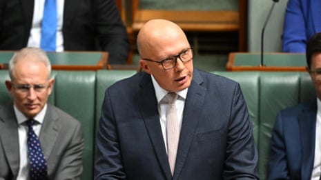 Peter Dutton delivers budget reply speech – video
