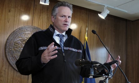 Governor Mike Dunleavy has declined to declare a state of emergency, and he has opposed mask and vaccination requirements.