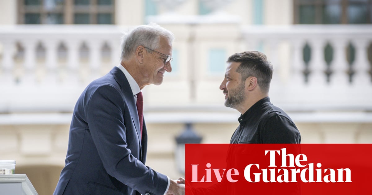 Volodymyr Zelenskyy says he has had substantive' talks with EU and US over security guarantees for Ukraine Europe live