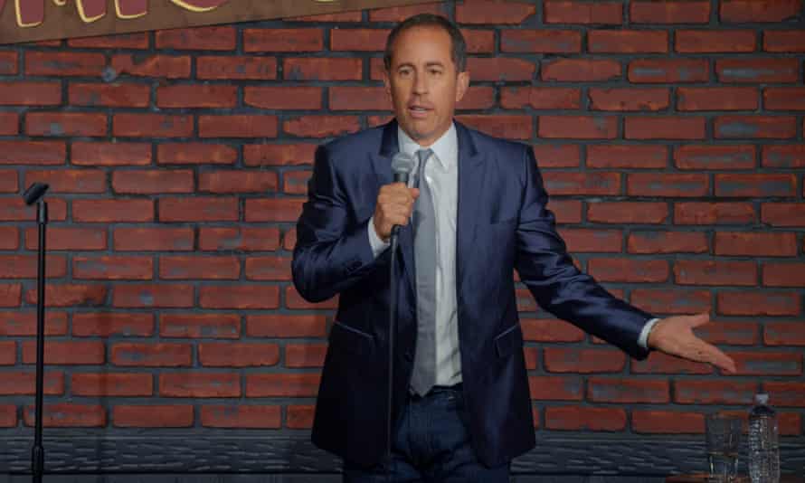 Jerry Seinfeld at a standup performance