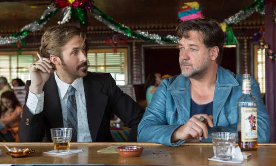The Nice Guys Review Crowe And Gosling Are Abysmal Pis In A High Hit Rate Action Comedy The Nice Guys The Guardian