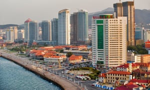 On the waterfront: the city of Changyu, where Augusto Reina started his wine empire.