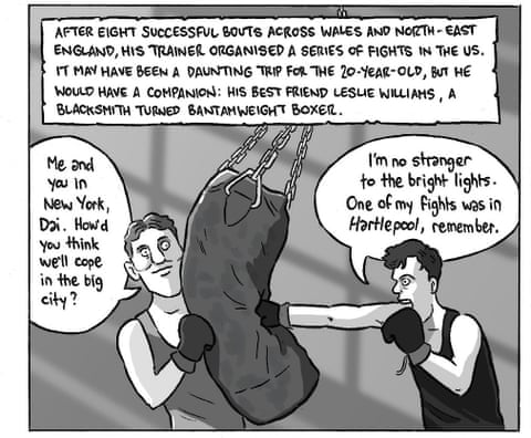 David Squires on … his boxing forebear who died on the Titanic, panel 3