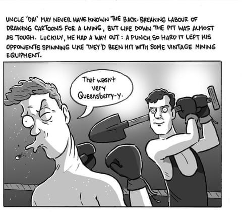 David Squires on … his boxing forebear who died on the Titanic, panel 2