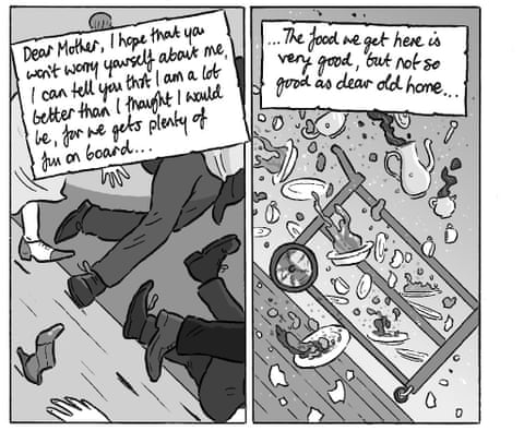 David Squires on … his boxing forebear who died on the Titanic, panel 6