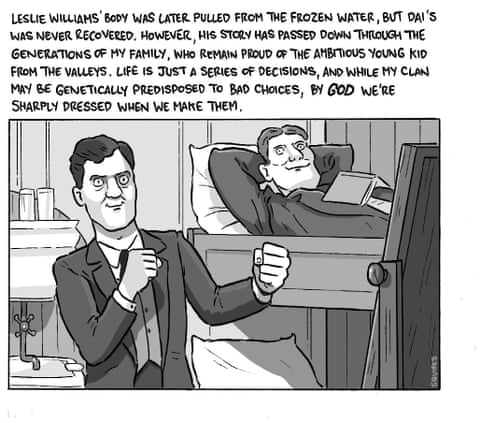 David Squires on … his boxing forebear who died on the Titanic, panel 8