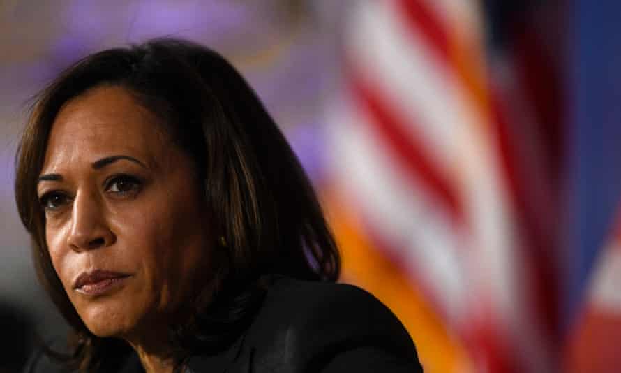 As a candidate, Vice-President-elect Kamala Harris said the Department of Justice would have ‘no choice’ but to bring charges against Donald Trump when he leaves office.