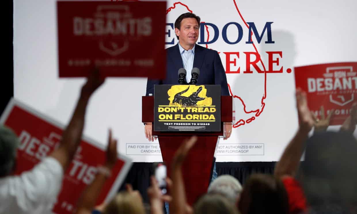 Expect the Trump-DeSantis animosity to evolve into open warfare after midterms (theguardian.com)