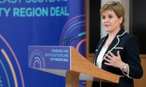 Nicola Sturgeon speaks at the University of Edinburgh
