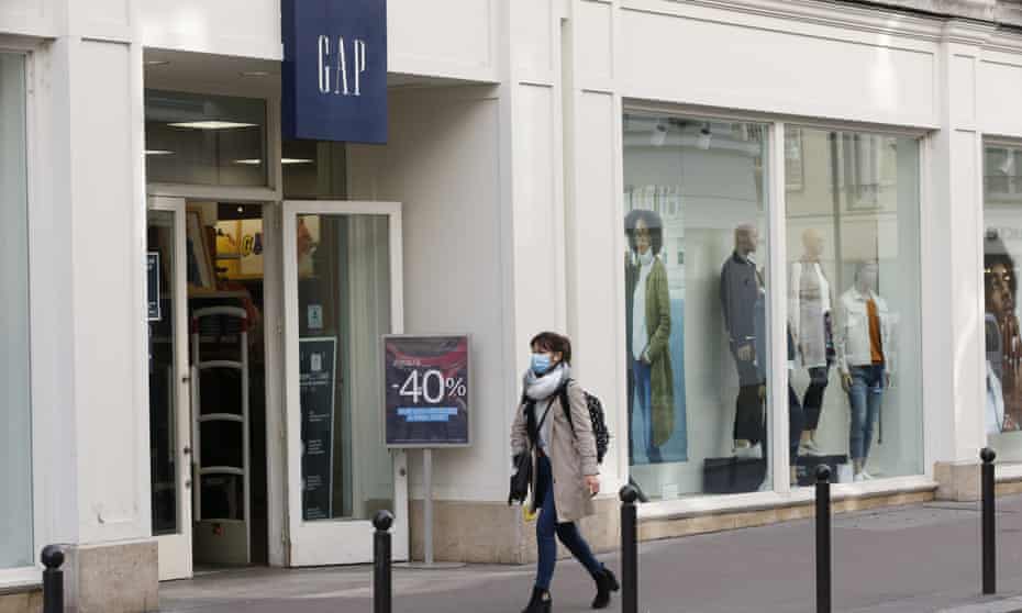 Gap store in France