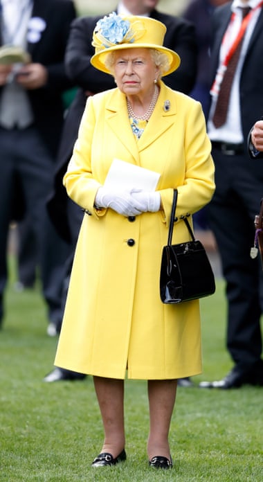 The Queen at Royal Ascot in 2018