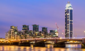 St George Wharf in London