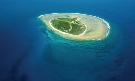 Lady Elliot Island from the air