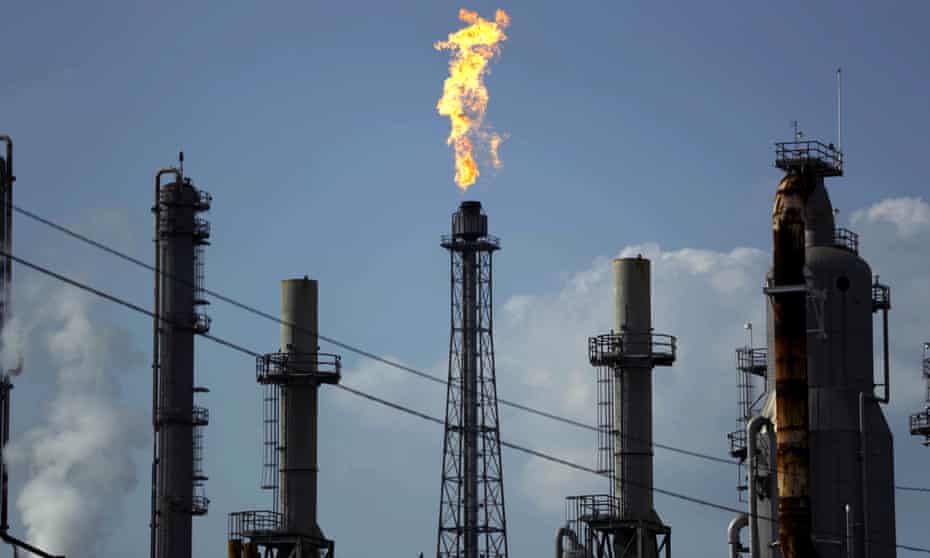 Shell's Deer Park oil refinery in Texas