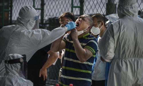Fury In China As Footage Appears To Show Officials Taking Doctors