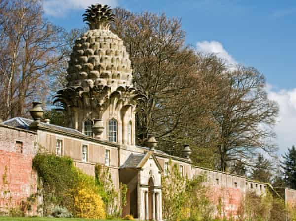 The Dunmore Pineapple, built in 1761 at Dunmore Park, Airth, Falkirk, Scotland