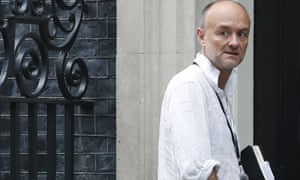 Dominic Cummings enters 10 Downing Street