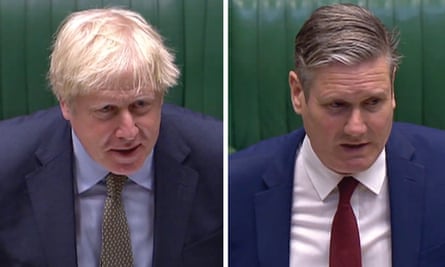 Boris Johnson and Keir Starmer