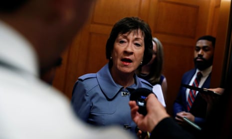The Republican senator Susan Collins is facing a barrage of ads from abortion rights supporters.