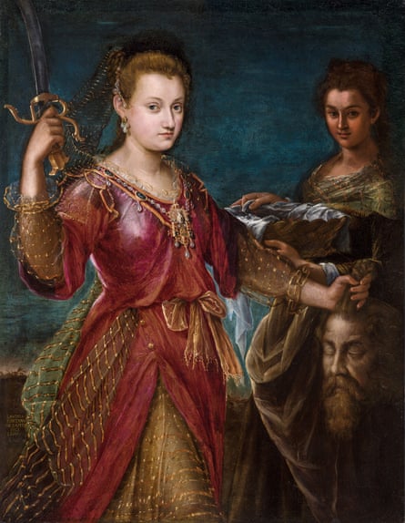 Judith Dengan Kepala Holofernes, 1600.