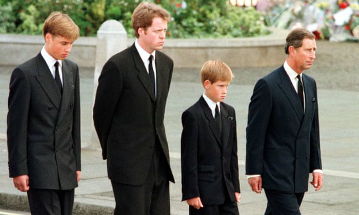Princess Diana S Brother Says He Was Lied To Over Princes Following Coffin Uk News The Guardian