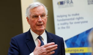 Michel Barnier speaking in Vienna today.