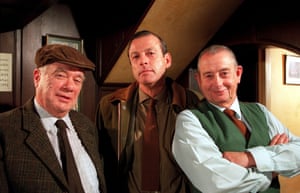 ‘Heartbeat’ TV Leslie Grantham with William Simons and Derek Fowlds