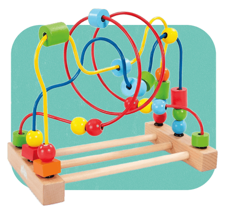 Woodlets Bead Maze For Children From 12 Months