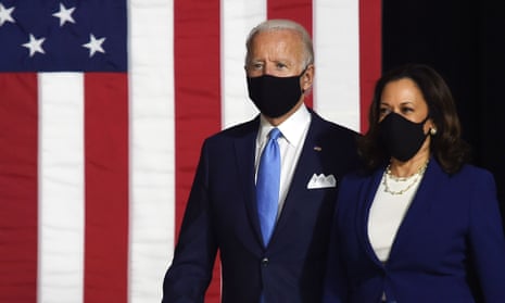 Joe Biden and Kamala Harris.