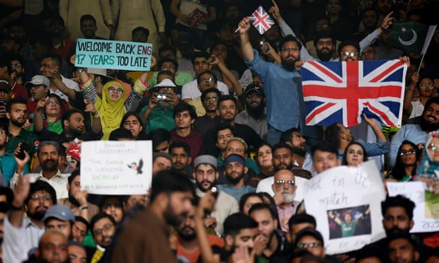 A raucous atmosphere welcomed the teams in the first T20, which went to the final over.