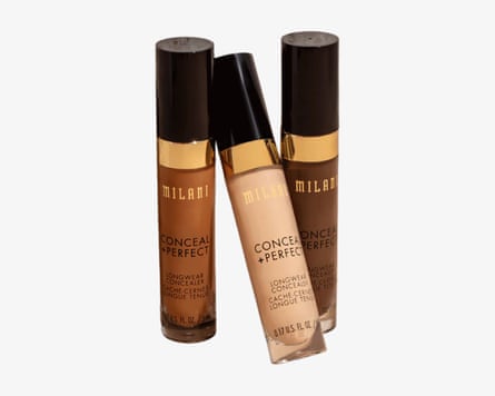 Three bottles of Milani Conceal + Perfect Longwear Concealer