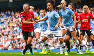 Katie Zelem (left) enoys playing in front of a vociferous home support, that includes her father, Alan, a former Macclesfield keeper.