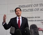 Rubio says US will work with allies on drug-trafficking as three killed in latest boat strike