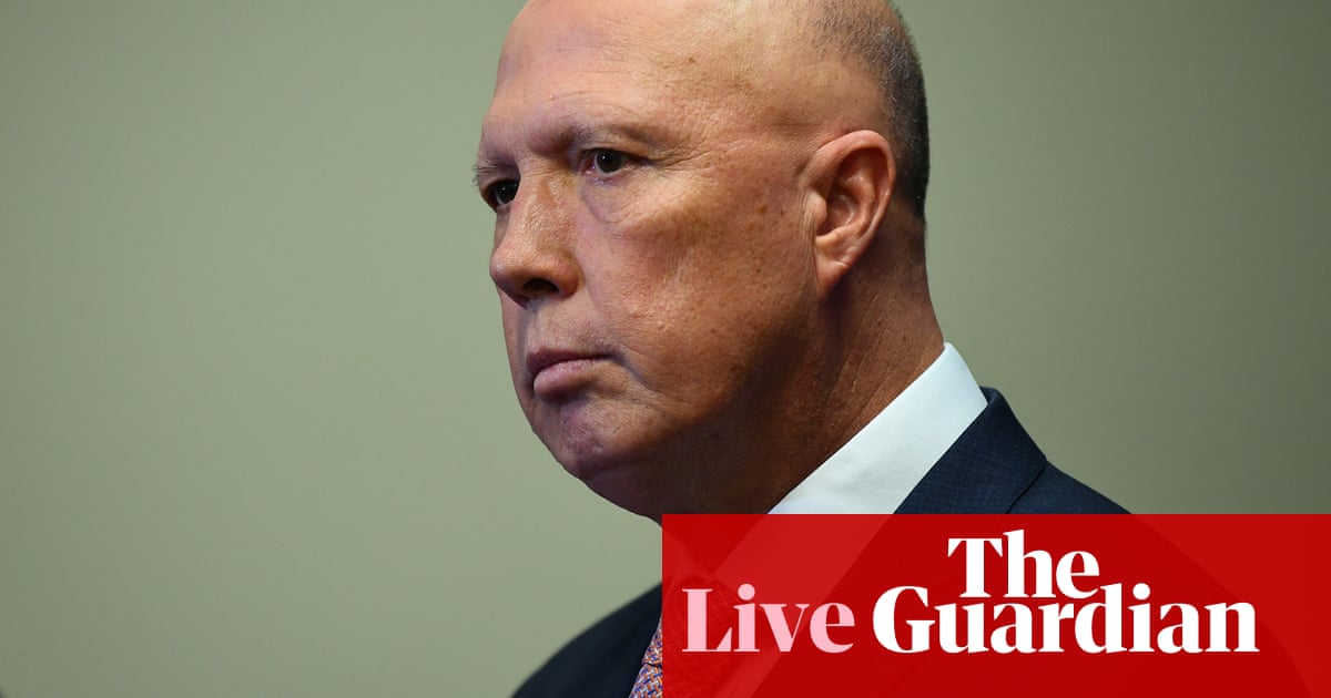 Australia news live: Dutton hits back at Chalmers over Tony Abbott playbook claims on Indigenous voice