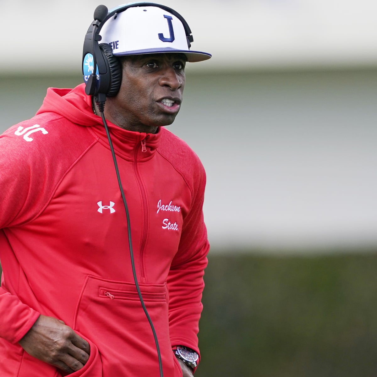 Deion Sanders says Jackson State coaching debut marred by attempted theft | College  football | The Guardian