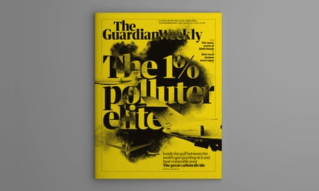 The cover of the 24 November edition of the Guardian Weekly.