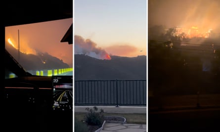 Stills from a video taken by Jon Oei’s family