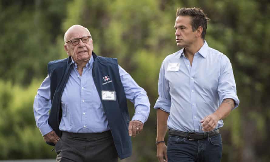 Rupert and Lachlan Murdoch