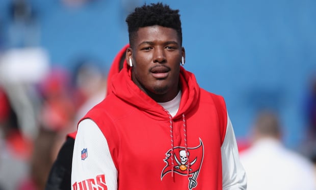 RK Russell during his time with the Tampa Bay Buccaneers