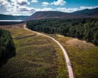 ‘It’s hard to imagine the fires of July’: a bike ride through the Cairngorms in Scotland