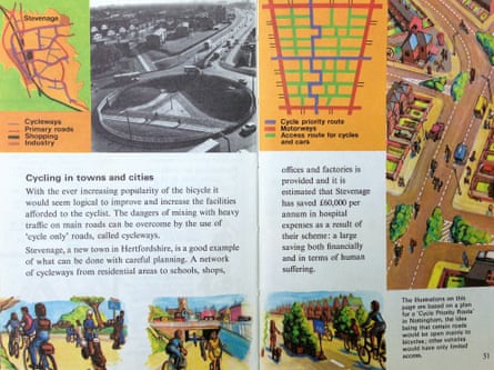 Ladybird’s 1975 book The Story of the Bicycle lauded Stevenage.