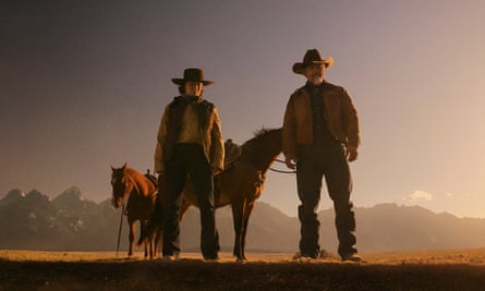Lili Taylor as Cecilia Abbott and Josh Brolin as Royal Abbott in Outer Range.