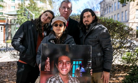 Family of environmental activist Manuel Paez Teran 