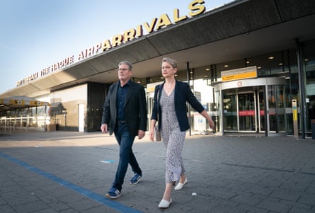 Keir Starmer and Yvette Cooper.
