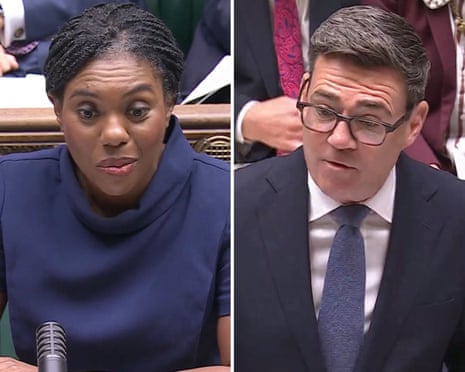 Badenoch and Burnham at PMQs