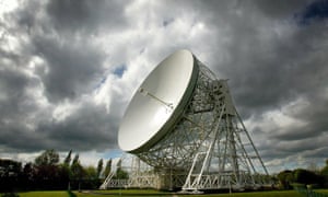 The Lovell telescope at Jodrell Bank Observatory in Macclesfield, Cheshire